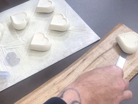 Mini Heart Cakes with Praliné & Gianduja - 109