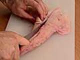 How to dress and cut monkfish fillets - 5