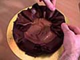 How to make a chocolate decor - 12