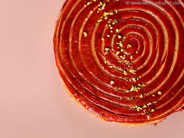 Pistachio & Raspberry Galette des Rois