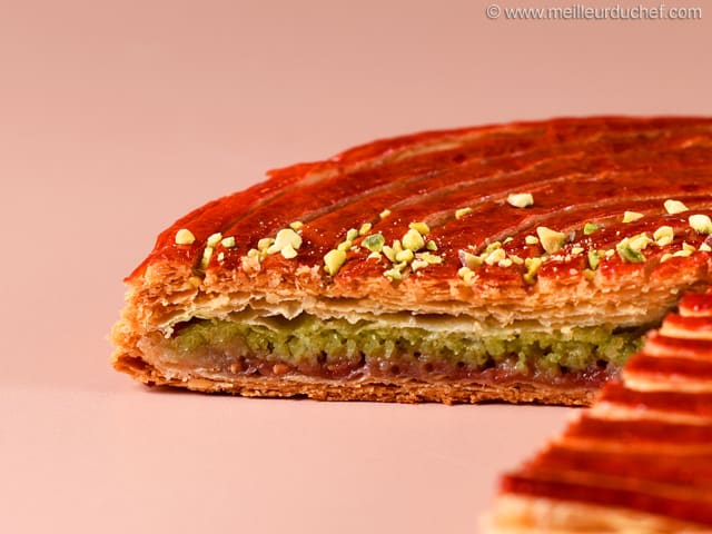 Pistachio & Raspberry Galette des Rois