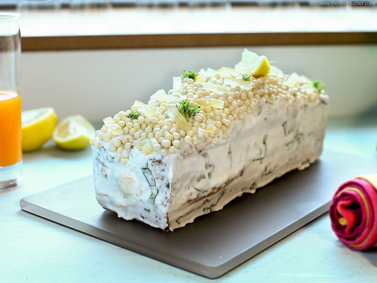 Gluten-Free Lemon, Basil & Strawberry Loaf Cake - Our recipe with photos - Meilleur du Chef