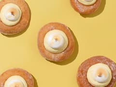 Lemon Meringue Doughnuts