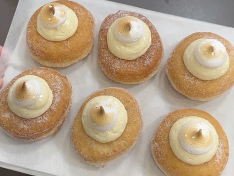 Lemon Meringue Doughnuts - 80