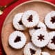 Raspberry Linzer Cookies