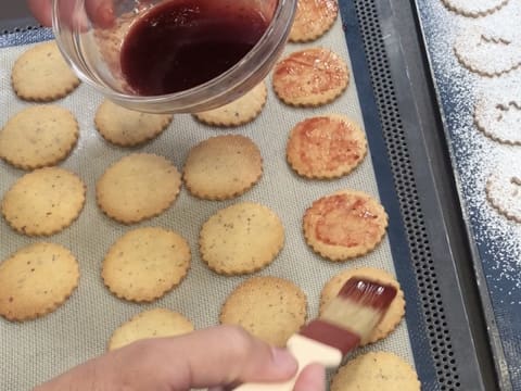 Raspberry Linzer Cookies - 57