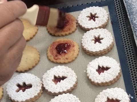 Raspberry Linzer Cookies - 59