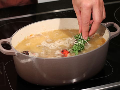 Lobster Ravioli with Bisque - 16