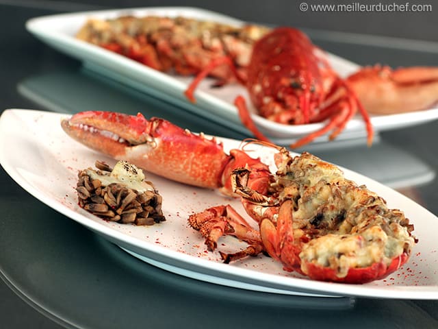 Lobster Thermidor - Our recipe with photos - Meilleur du Chef