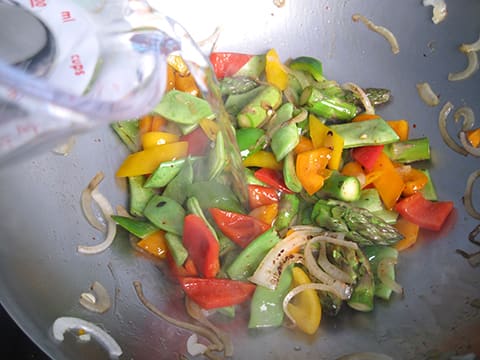 Lotte à l'américaine & Wok Vegetables - 32