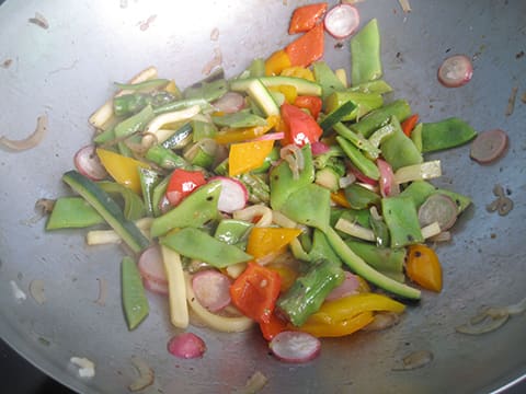 Lotte à l'américaine & Wok Vegetables - 35