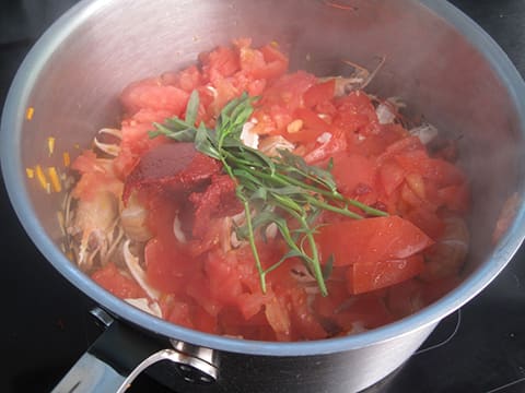 Lotte à l'américaine & Wok Vegetables - 9