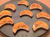 Making puff pastry crescents - 11