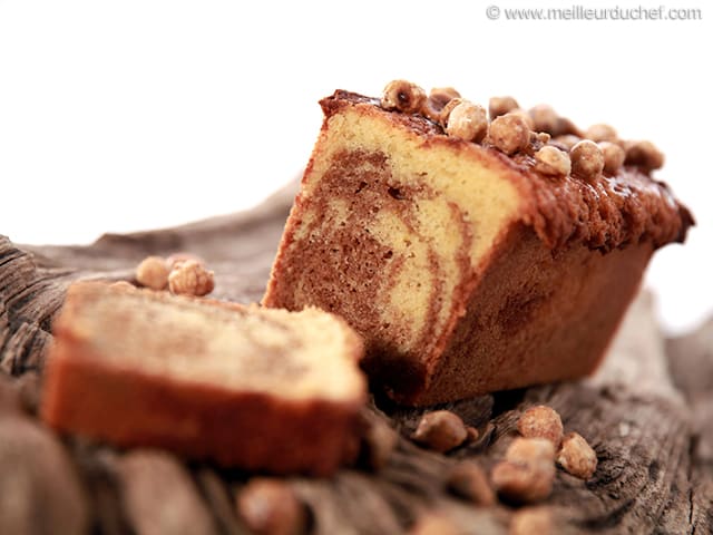 Praline Marble Cake