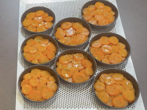 Mini Carrot Tarte Tatin with Cumin & Honey - 39