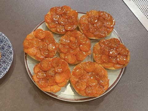 Mini Carrot Tarte Tatin with Cumin & Honey - 50