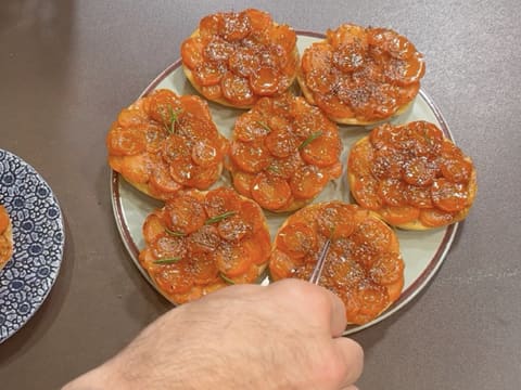 Mini Carrot Tarte Tatin with Cumin & Honey - 52