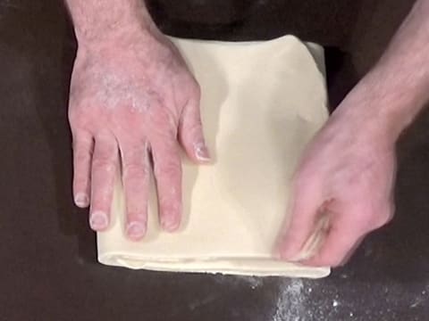 Fold the other side of the dough