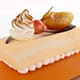 Peach, Apricot & Meringue Ingot Cake