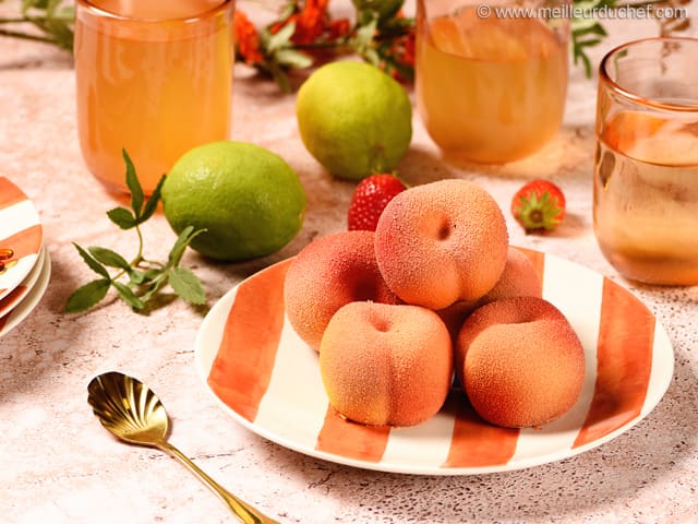 Peach Trompe-l'œil
