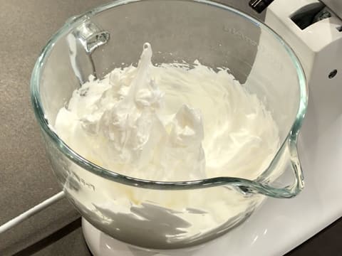 The meringue is ready