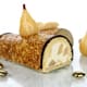 Pear Mousse Yule Log