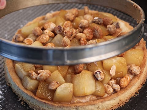 Pear & Praline Tart - 26