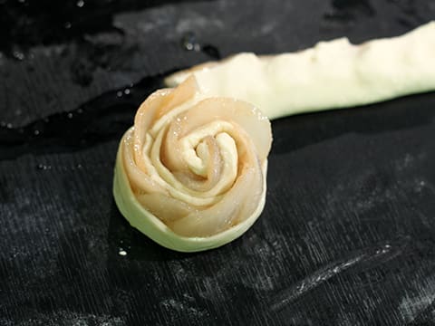 Puff Pastry Pear Roses - 21