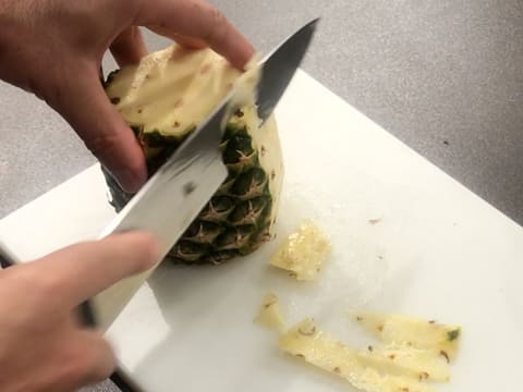 Pineapple Yule Log - 30