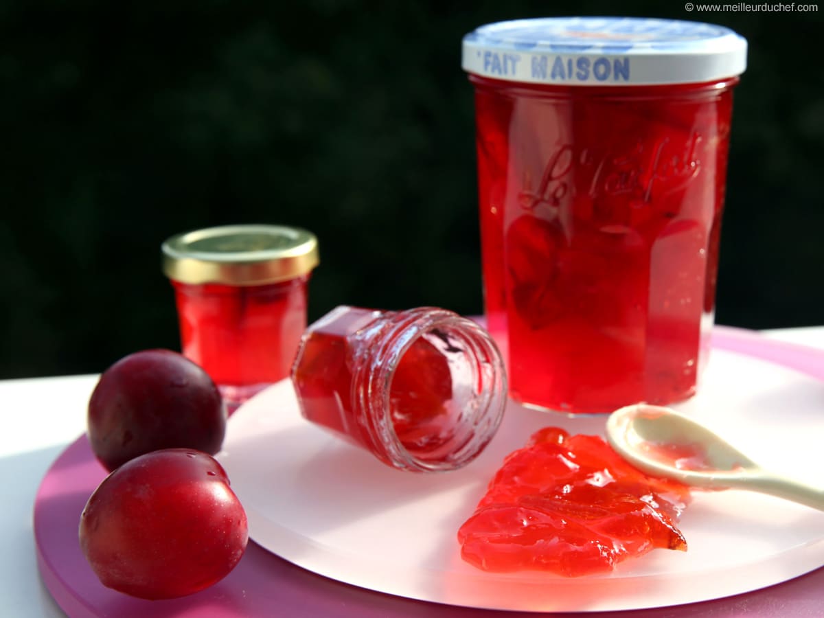 Plum Jam - Illustrated recipe - Meilleur du Chef