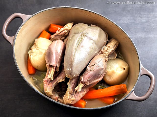 Poule au Pot (Poached Chicken)