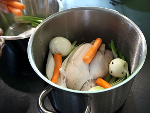 Poule au Pot (Poached Chicken) - 8