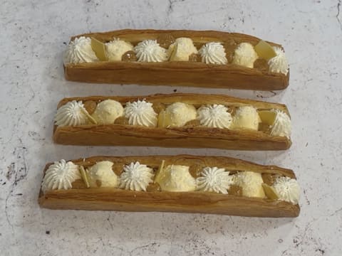 Exotic Fruit & Coconut Praline Puff Pastry Bars - 84