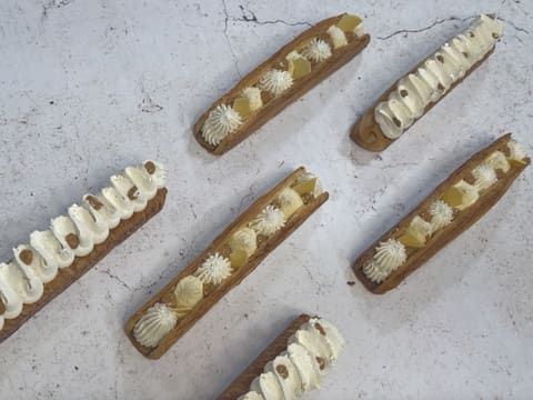 Exotic Fruit & Coconut Praline Puff Pastry Bars - 85