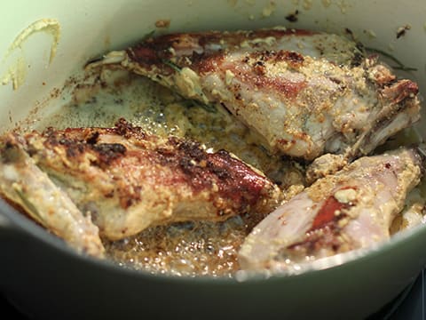 Rabbit with Mustard Sauce - 7