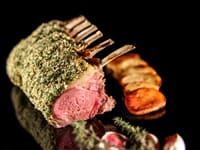 Rack of Lamb with Mustard & Parsley Crust