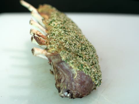 Rack of Lamb with Mustard & Parsley Crust - 17