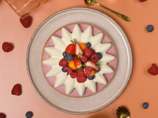 Raspberry & Mascarpone Tart