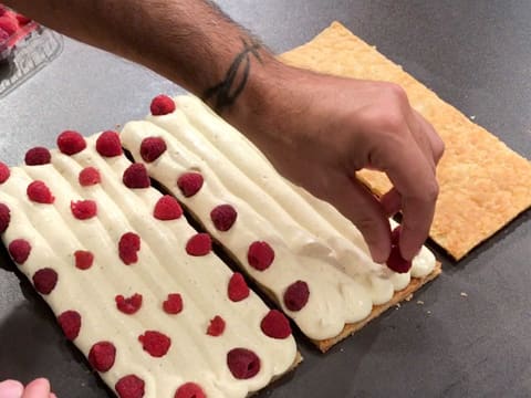 Raspberry Millefeuille