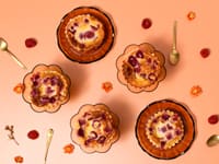 Raspberry Mini Clafoutis