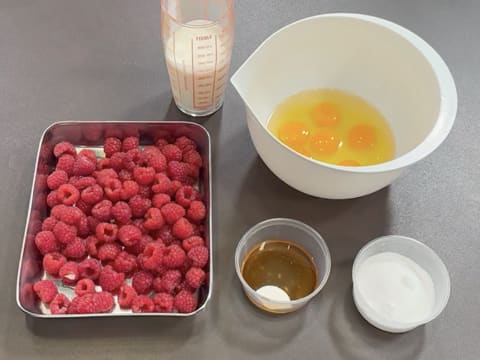 Raspberry Mini Clafoutis - 24