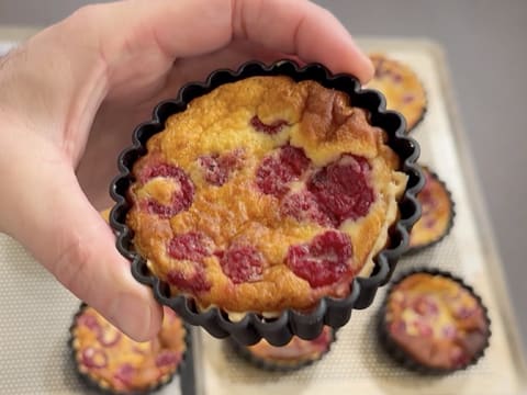 Raspberry Mini Clafoutis - 35