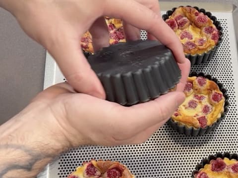 Raspberry Mini Clafoutis - 36