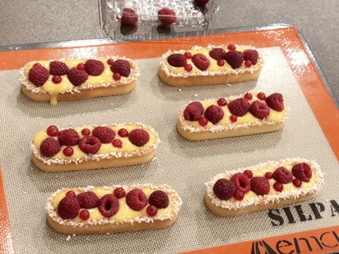 Raspberry & Passion Fruit Tartlets - 49