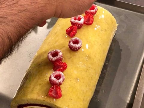 Raspberry Cake Roll - 104