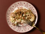 Roasted Cauliflower, Feta Sauce with Garlic & Lemon