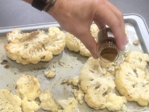 Roasted Cauliflower, Feta Sauce with Garlic & Lemon - 16