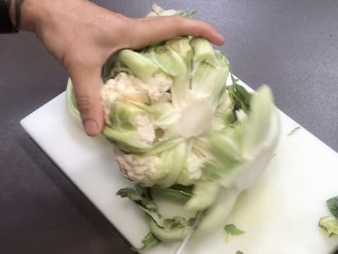 Roasted Cauliflower, Feta Sauce with Garlic & Lemon - 2