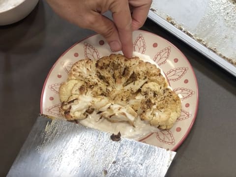 Roasted Cauliflower, Feta Sauce with Garlic & Lemon - 34