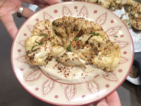 Roasted Cauliflower, Feta Sauce with Garlic & Lemon - 39